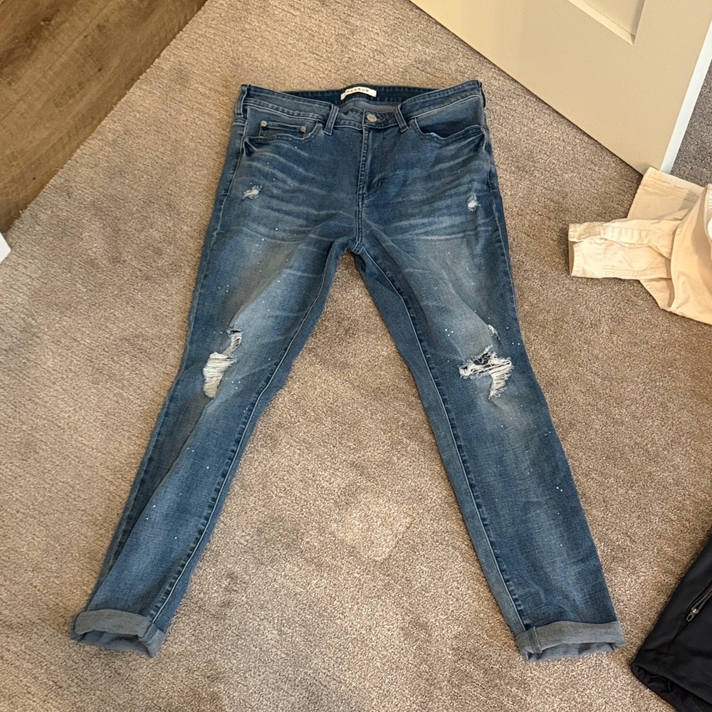 PacSun Slim Fit Distressed Denim Jeans